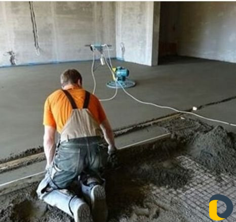 Стяжка пола за один