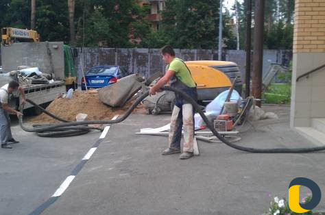 Стяжка полов за день