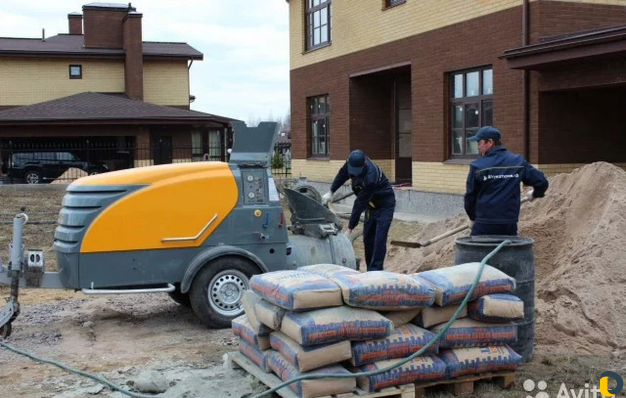 Стяжка полусухая за 1 день