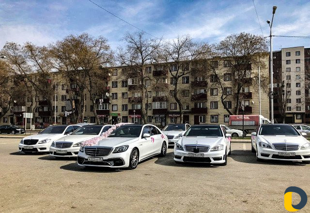 Свадебный кортеж mercedes-benz W221/W222