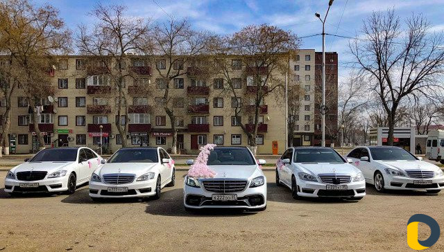Свадебный кортеж mercedes-benz W221/W222