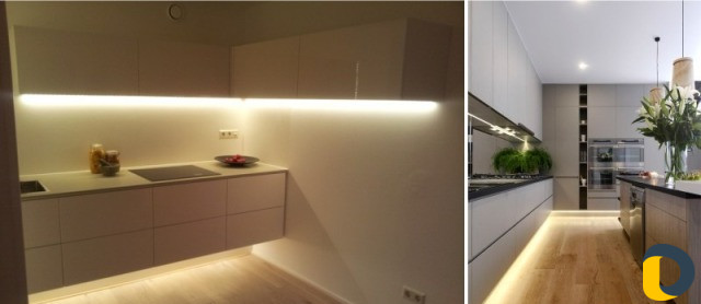 Светодиодная установка лент