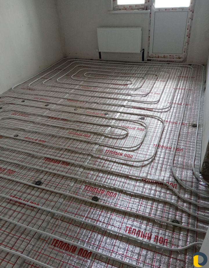Теплые полы водяные