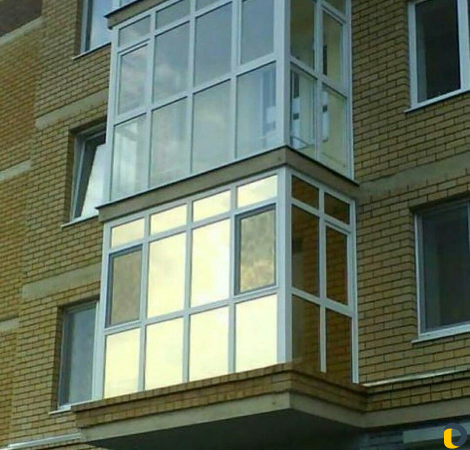 Тонирование окон, балконов/Зеркальная тонировка