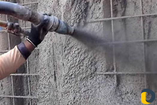 Торкретирование, Усиление бетоном, Бетононасос