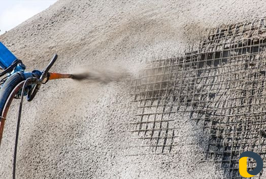 Торкретирование, Усиление бетоном, Бетононасос