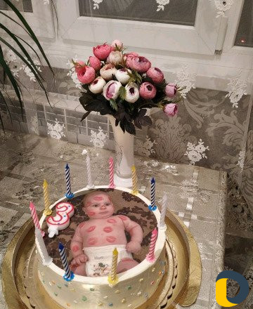 Торты. Меренговый рулет