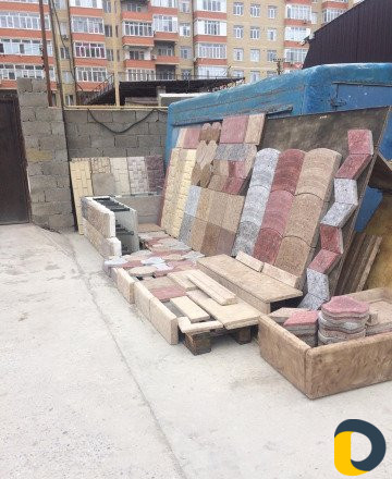 Тротуарная плитка, бордюры