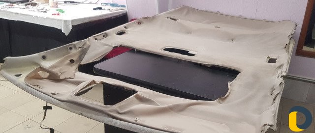 Тюнинг потолков алькантара