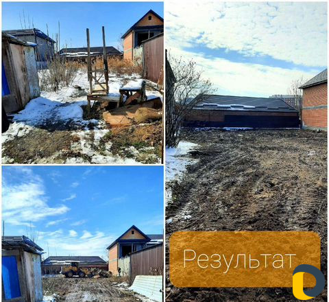 Уборка чистка участков спиливание деревьев