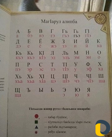 Учительница аварского языка