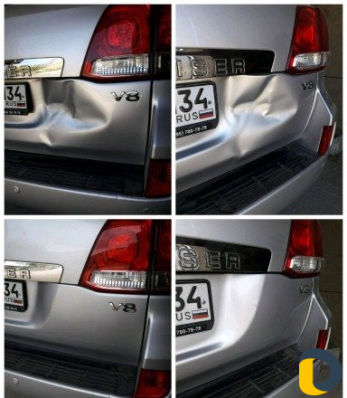 Удаление вмятин без покраски