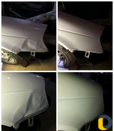 Удаление вмятин без покраски