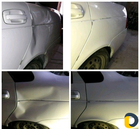 Удаление вмятин без покраски