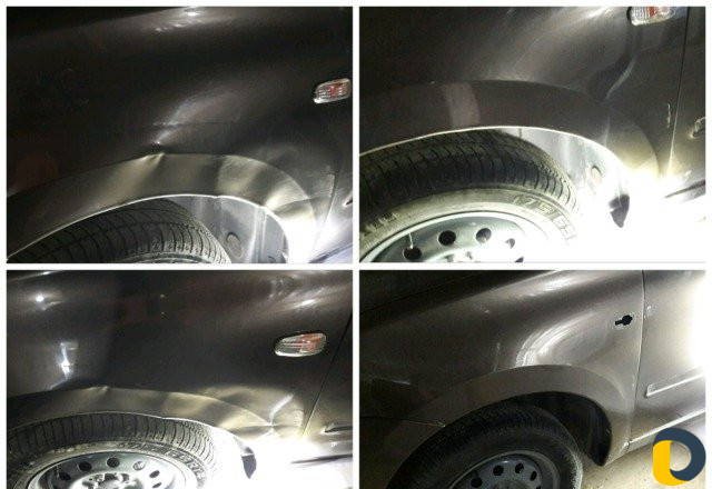 Удаление вмятин без покраски