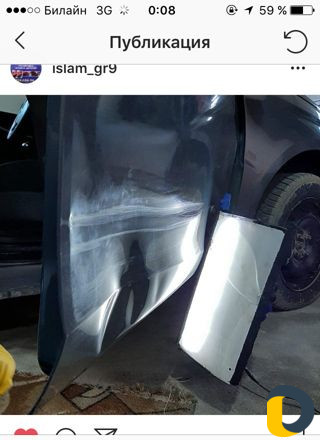 Удаление вмятин без покраски