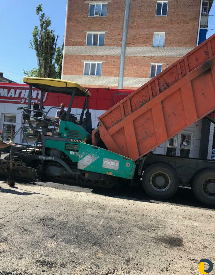 Укладка асфальта
