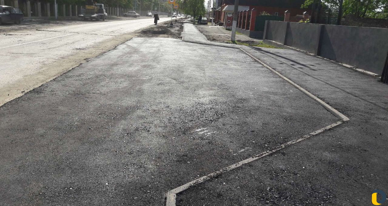 Укладка асфальта