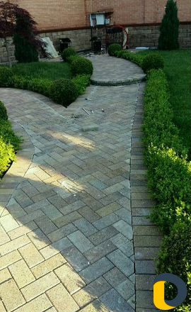 Укладка брусчатки и плитки