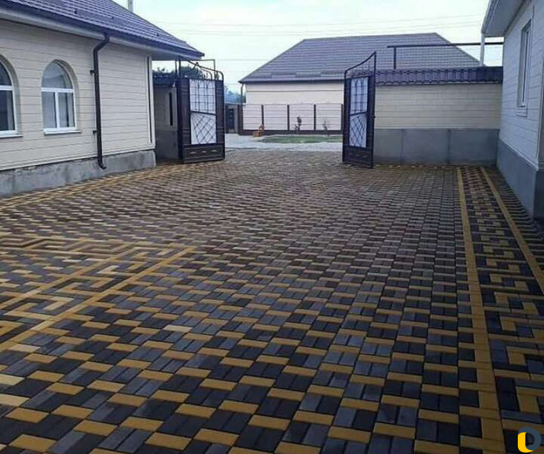 Укладка брусчатки, тратуарной плитки