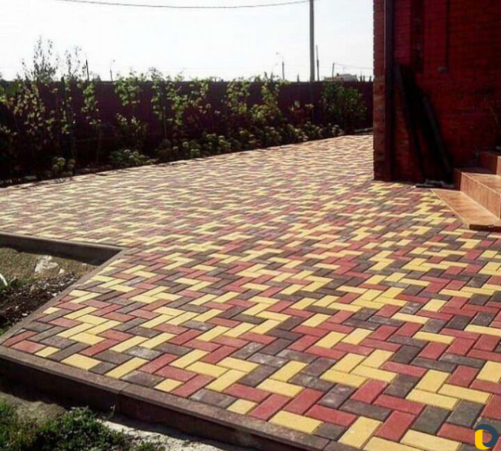 Укладка брусчатки, тратуарной плитки