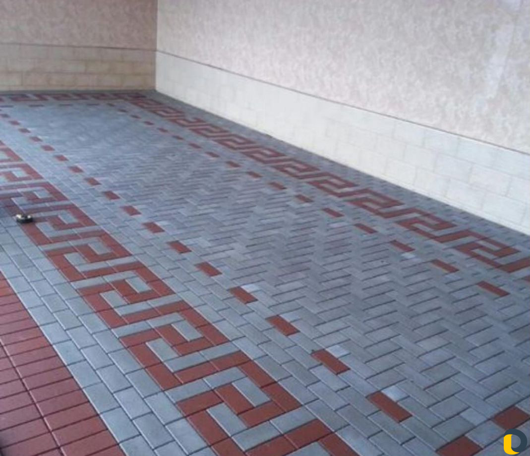 Укладка брусчатки