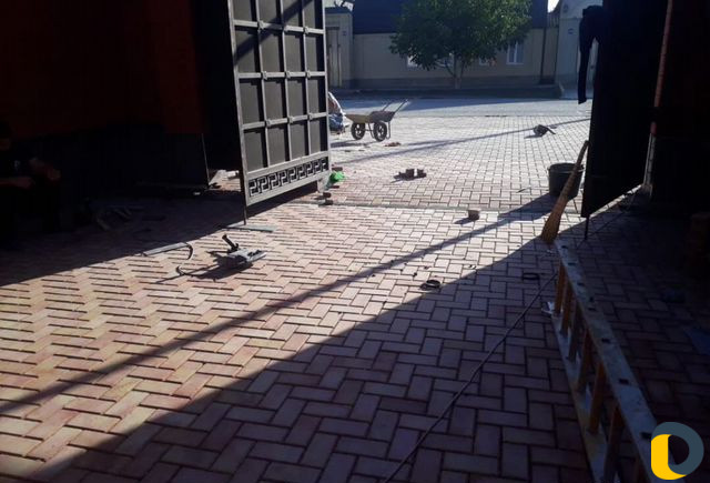 Укладка Брусчатки