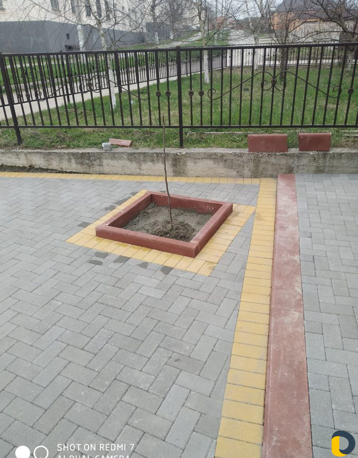 Укладка брусчатки