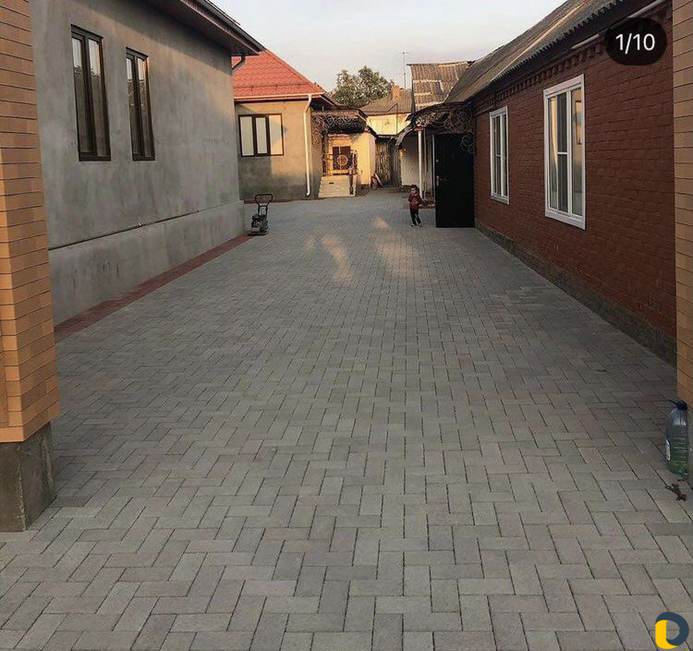 Укладка брусчатки