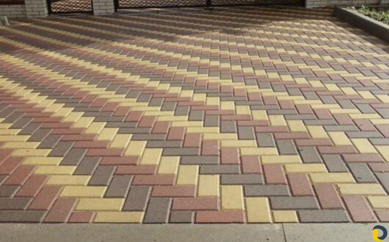 Укладка брусчатки