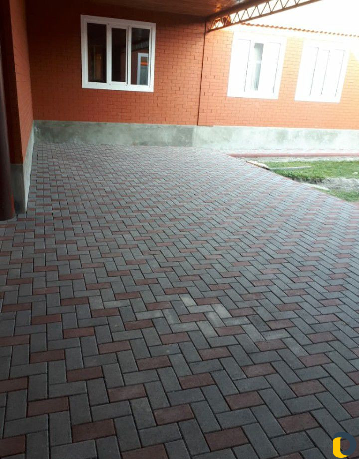 Укладка брусчатки