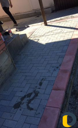 Укладка брусчатки