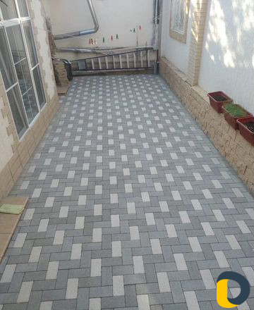 Укладка брусчатки