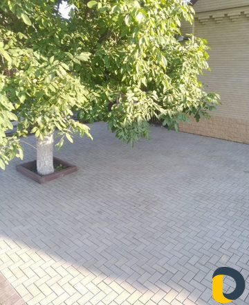 Укладка брусчатки