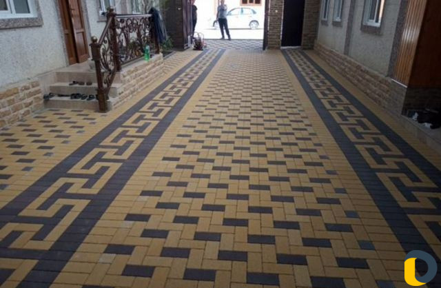 Укладка брусчатки