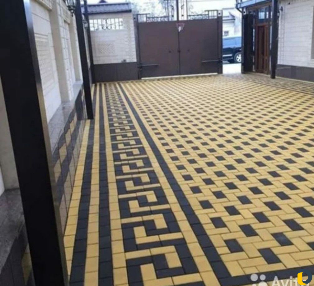 Укладка брусчатки