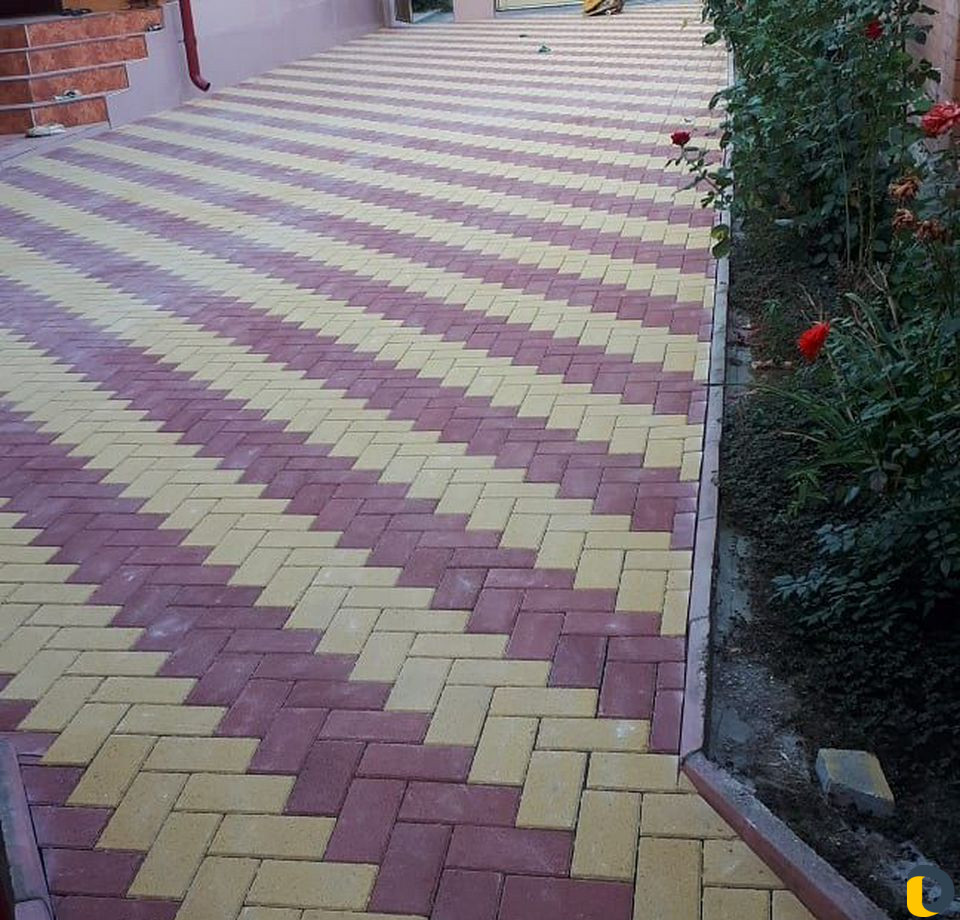 Укладка брусчатки