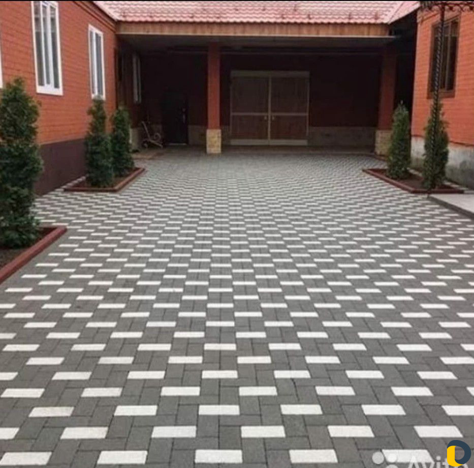 Укладка брусчатки