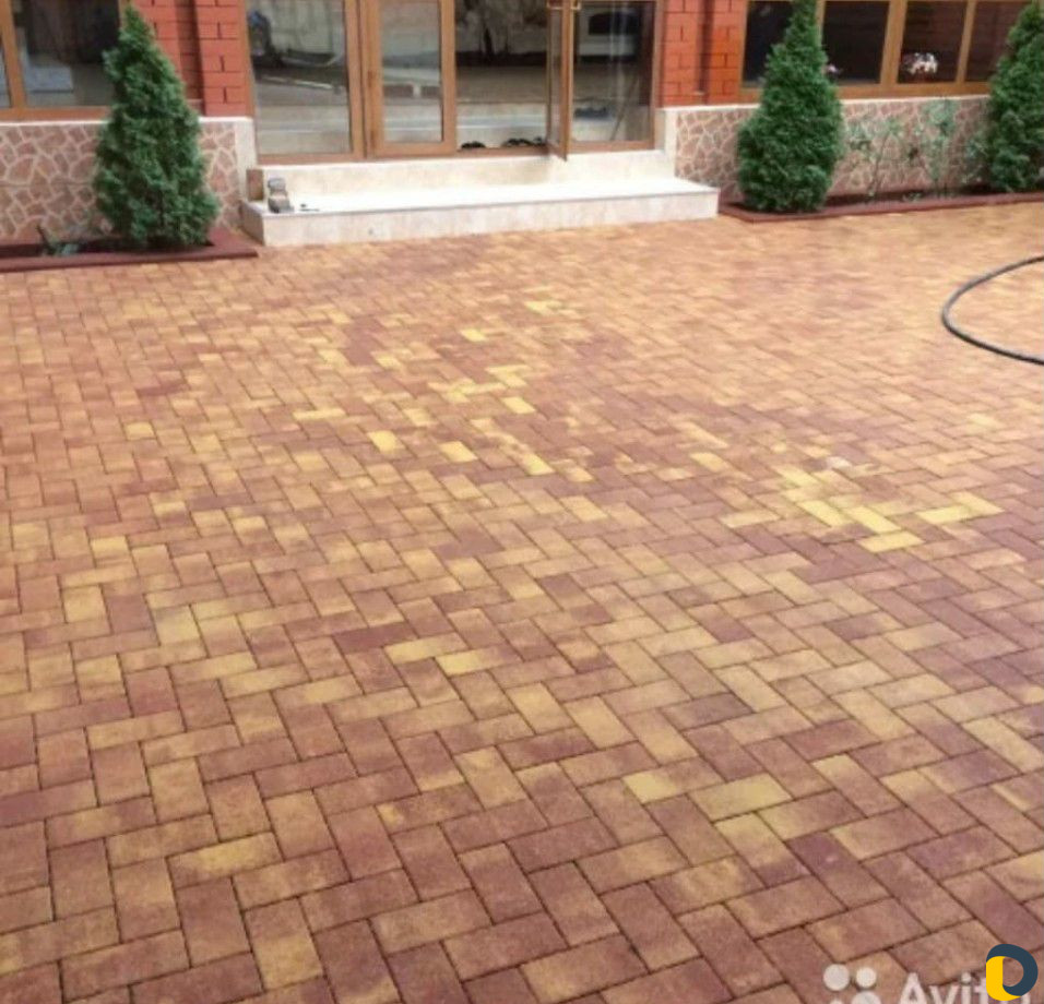 Укладка брусчатки