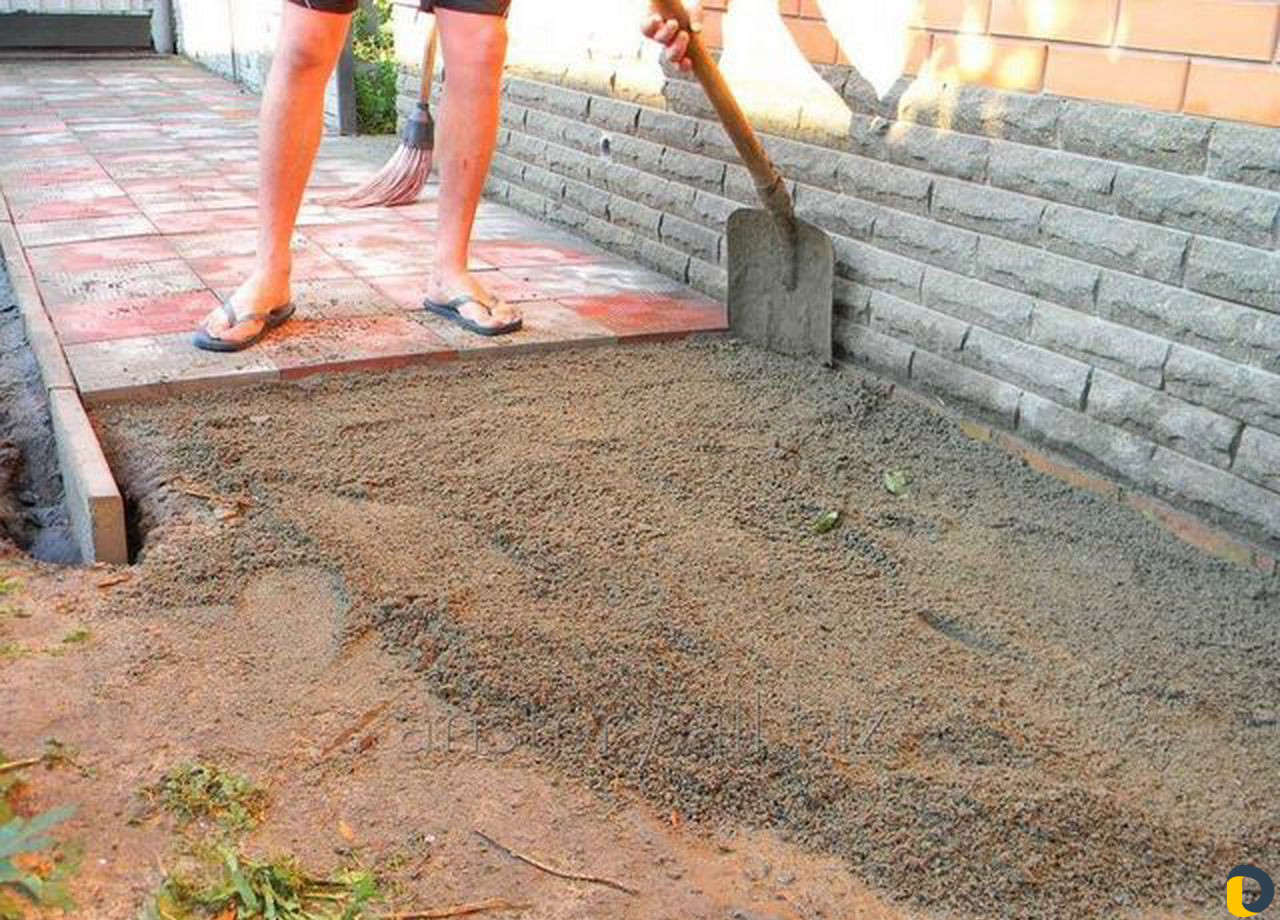 Укладка брусчатки