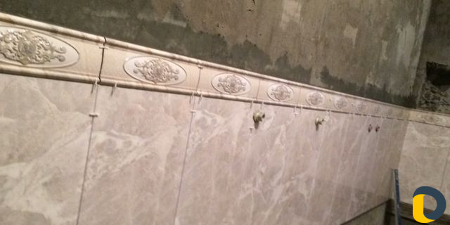 Укладка кафеля