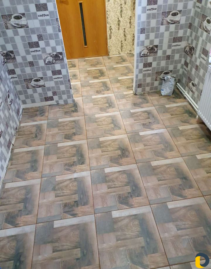 Укладка кафеля