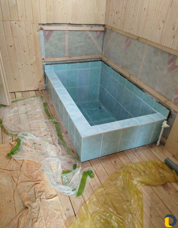 Укладка кафеля