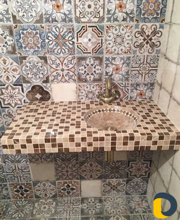 Укладка кафеля