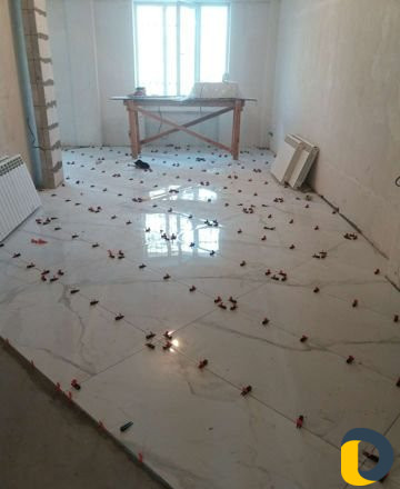 Укладка кафеля