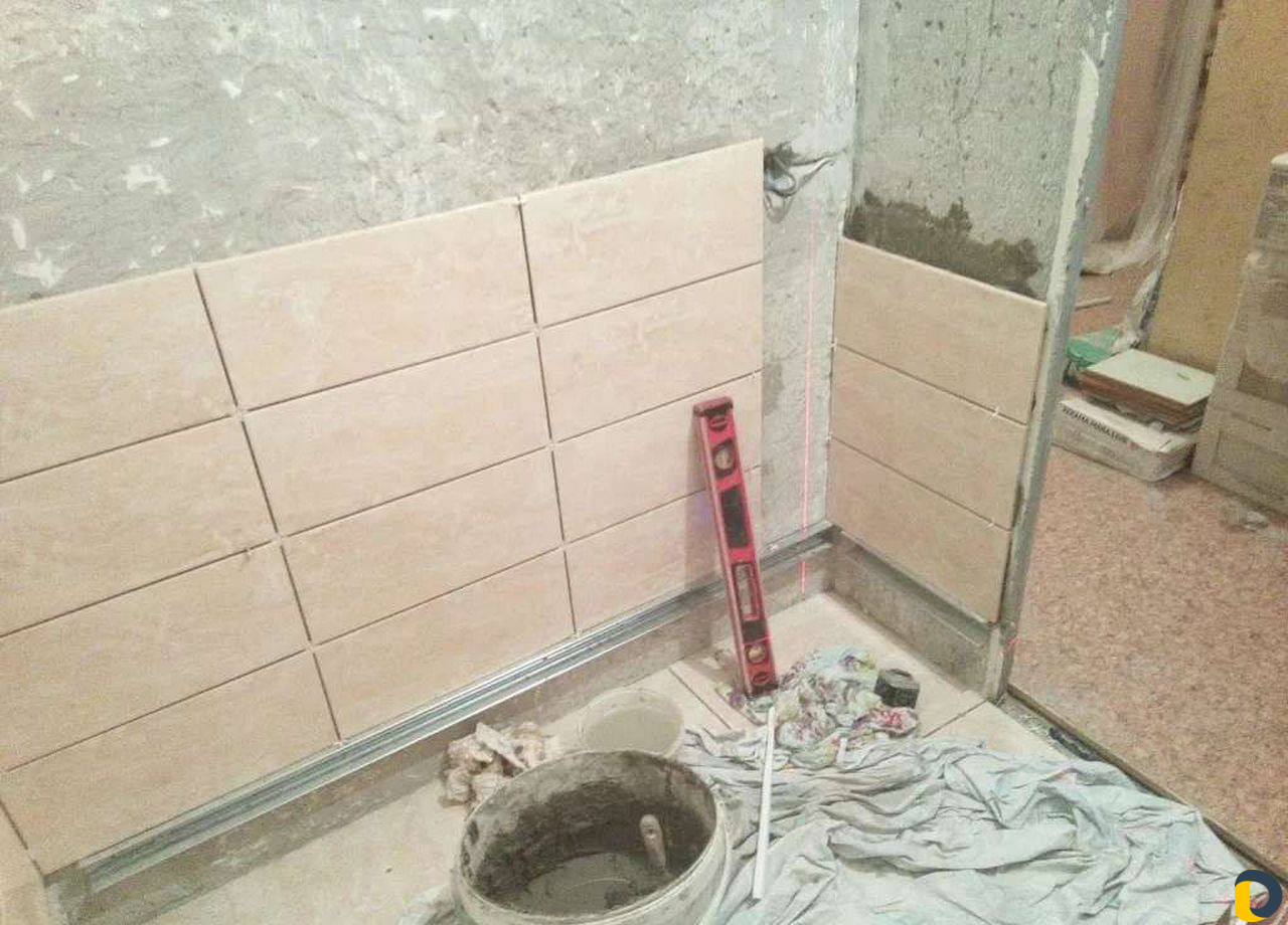 Укладка кафеля