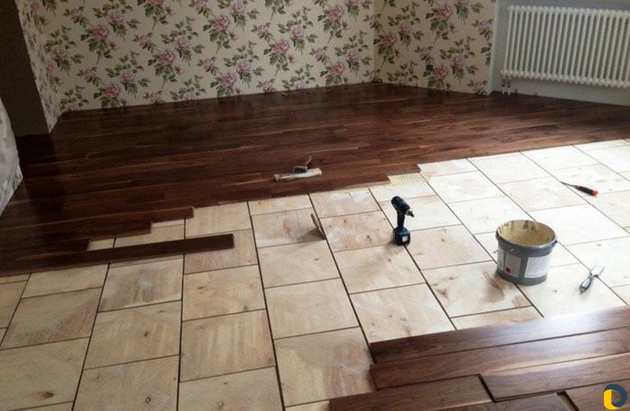Укладка ламината и паркета