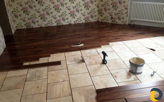Укладка ламината и паркета