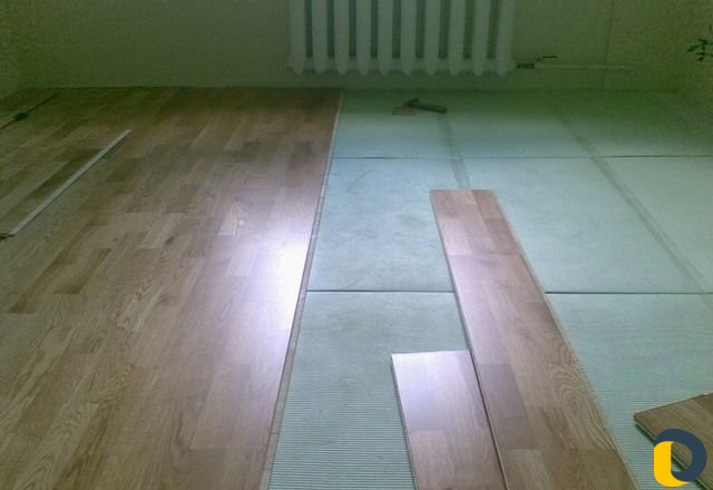 Укладка ламината и паркета