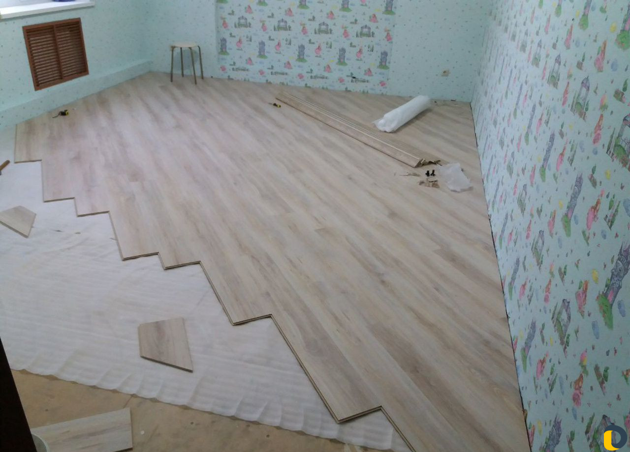 Укладка ламината